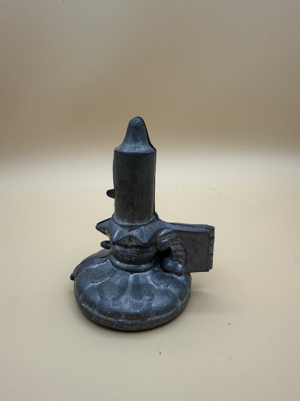 Vintage Metal Hinged Mold #207, Antique Confectionery Chocolate Ice Cream